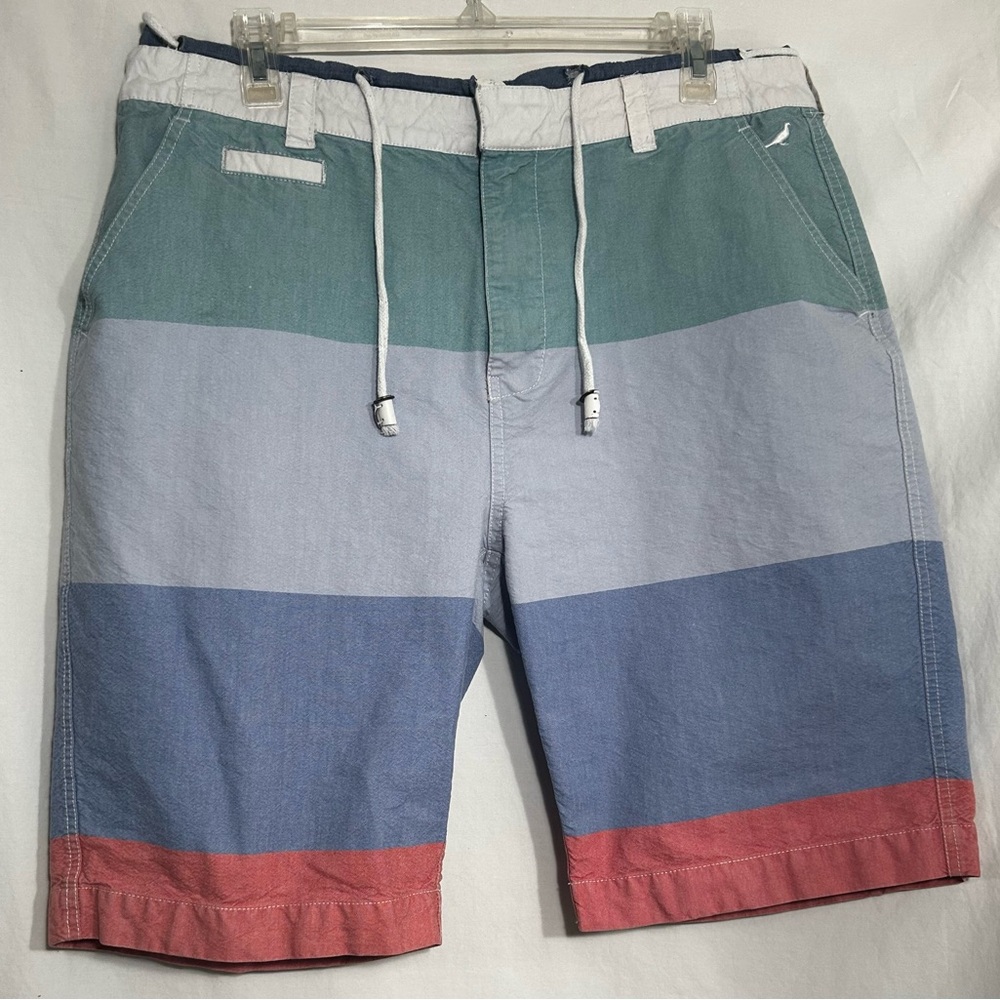 MENS SIZE 36 STAPLE PIGEON MULTICOLORED DRAWSTRING SHORTS